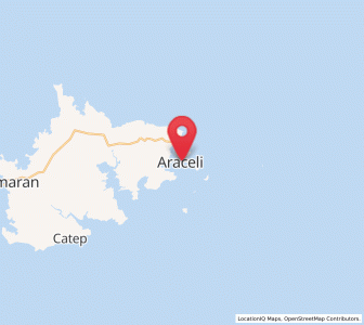 Map of Araceli, Mimaropa
