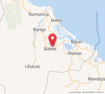 Map of Aranas Sur, Western Visayas