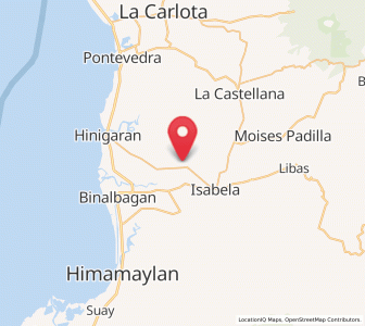 Map of Aranda, Western Visayas