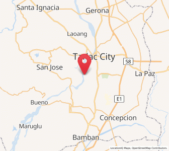 Map of Arminia, Central Luzon