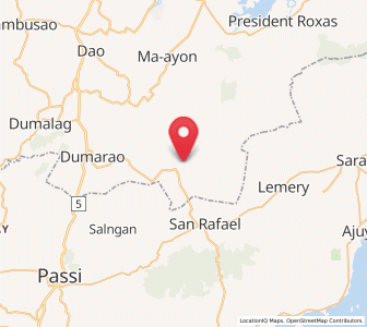 Map of Asturga, Western Visayas