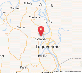 Map of Atulayan, Cagayan Valley