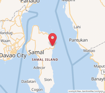 Map of Aumbay, Northern Mindanao
