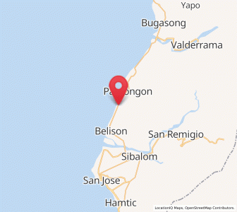 Map of Aurelliana, Western Visayas