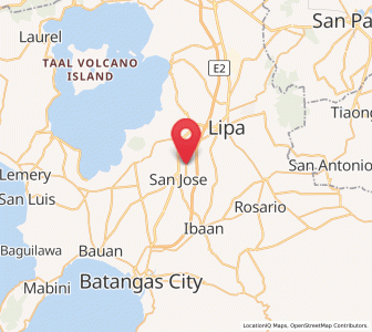 Map of Aya, Calabarzon