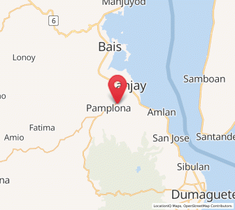 Map of Azagra, Central Visayas
