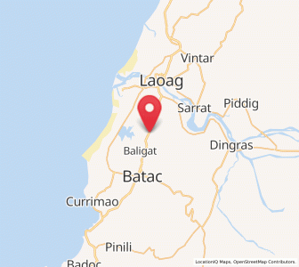 Map of Baay, Ilocos