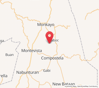 Map of Babag, Davao