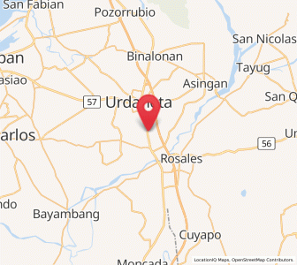 Map of Bacag, Ilocos