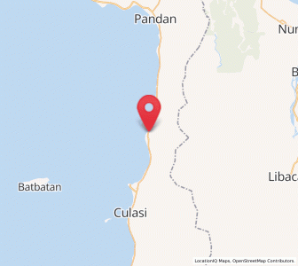 Map of Bacalan, Western Visayas