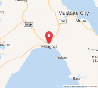Map of Bacolod, Bicol