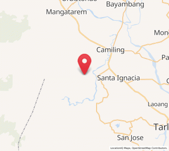 Map of Bacsay, Central Luzon