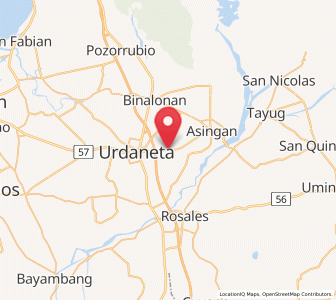 Map of Bactad Proper, Ilocos