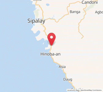 Map of Bacuyangan, Western Visayas