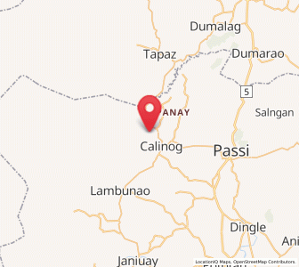 Map of Badlan, Western Visayas
