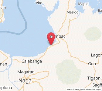 Map of Bagacay, Bicol