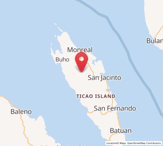 Map of Bagahanlad, Bicol