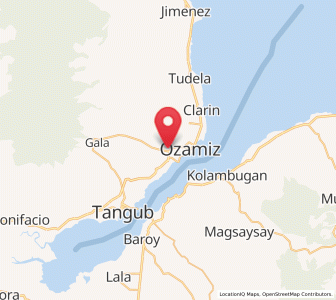 Map of Bagakay, Northern Mindanao