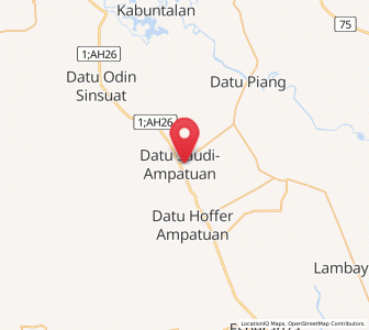 Map of Bagan, Autonomous Region in Muslim Mindanao