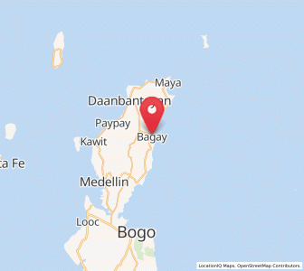 Map of Bagay, Central Visayas