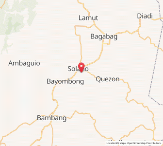 Map of Baggabag B, Cagayan Valley
