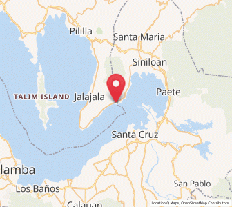 Map of Bagombong, Calabarzon
