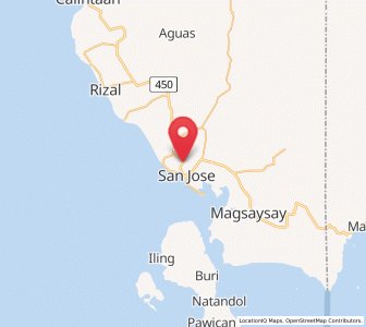 Map of Bagong Sikat, Mimaropa