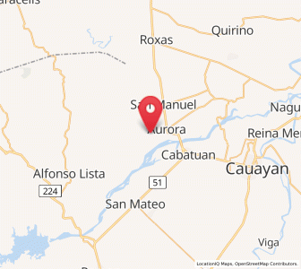 Map of Bagong Tanza, Cagayan Valley