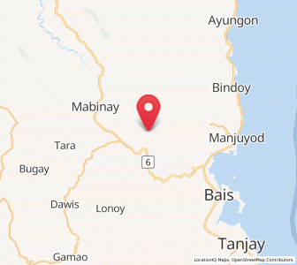Map of Bagtic, Central Visayas