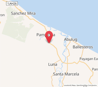 Map of Bagu, Cagayan Valley