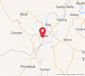 Map of Bagumbayan, Cagayan Valley