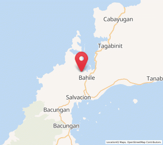 Map of Baheli, Mimaropa