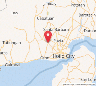 Map of Balabag, Western Visayas
