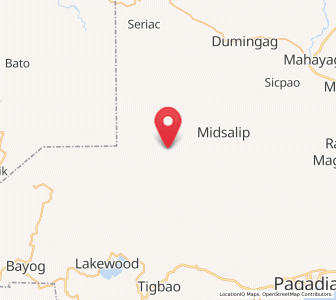 Map of Balagon, Zamboanga Peninsula