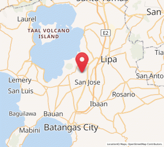 Map of Balagtasin, Calabarzon