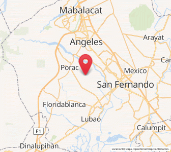 Map of Balas, Central Luzon