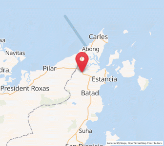 Map of Balasan, Western Visayas
