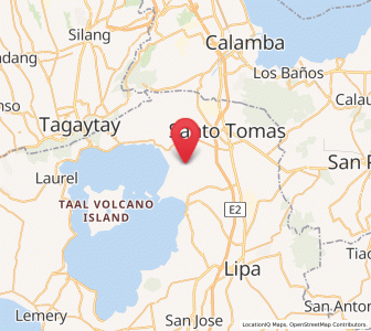 Map of Balele, Calabarzon