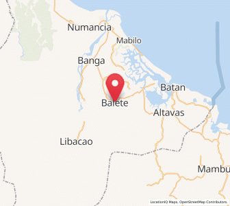 Map of Balete, Western Visayas