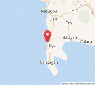 Map of Balibago, Calabarzon