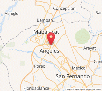 Map of Balibago, Central Luzon