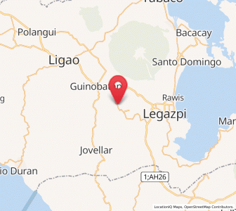 Map of Baligang, Bicol
