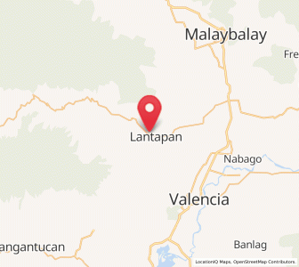 Map of Balila, Northern Mindanao