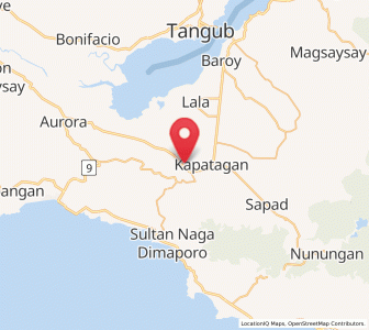 Map of Balili, Northern Mindanao