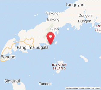 Map of Balimbing, Autonomous Region in Muslim Mindanao