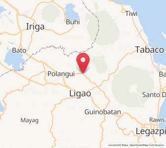 Map of Balinad, Bicol