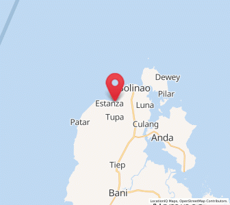 Map of Balingasay, Ilocos