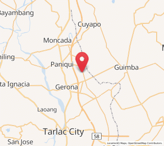 Map of Balite, Central Luzon