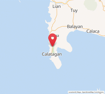 Map of Balitoc, Calabarzon