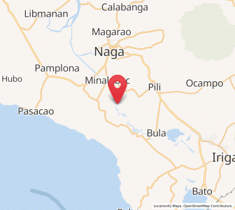 Map of Baliuag Nuevo, Bicol